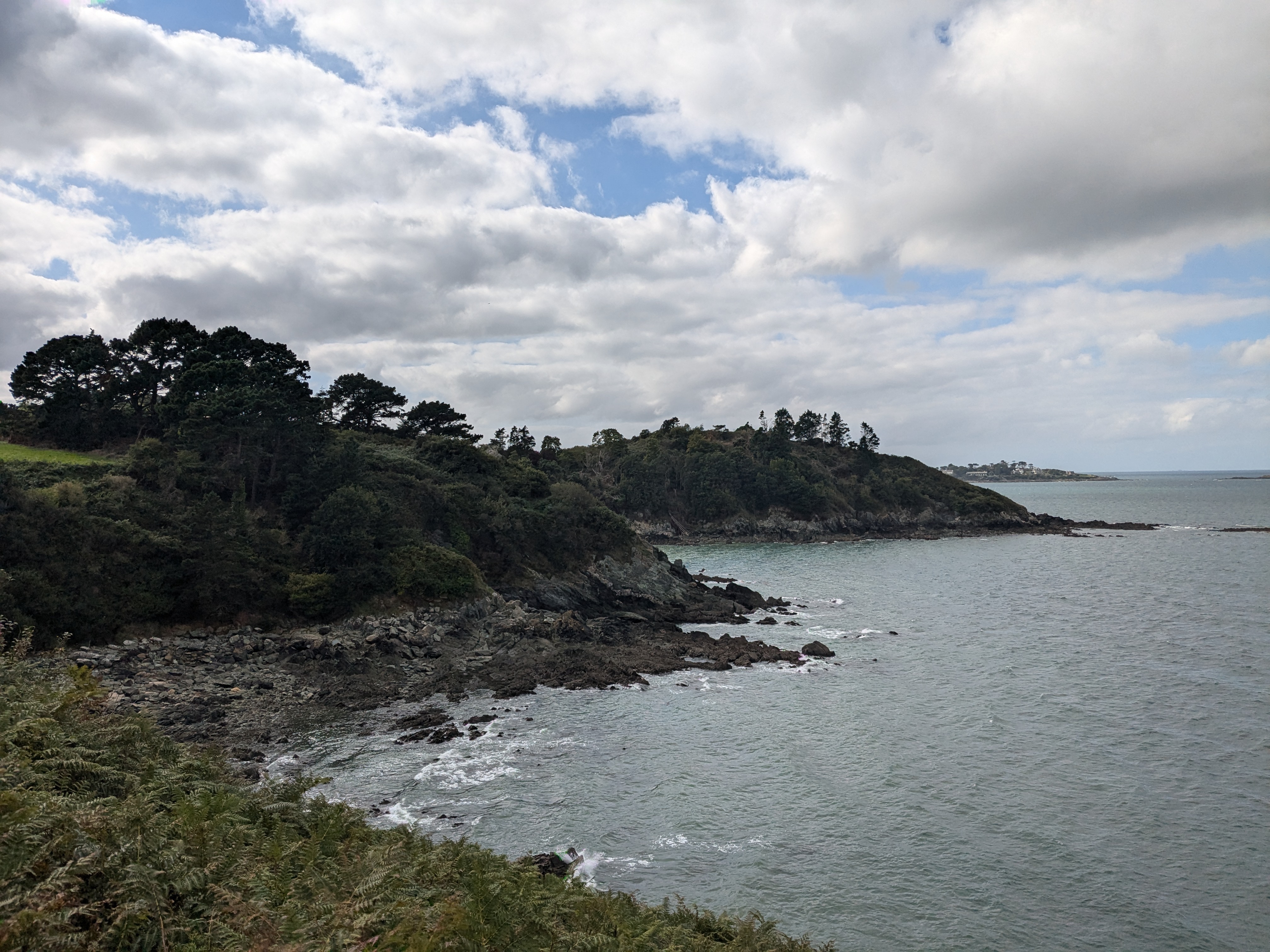 Redescente après le Grand Rocher