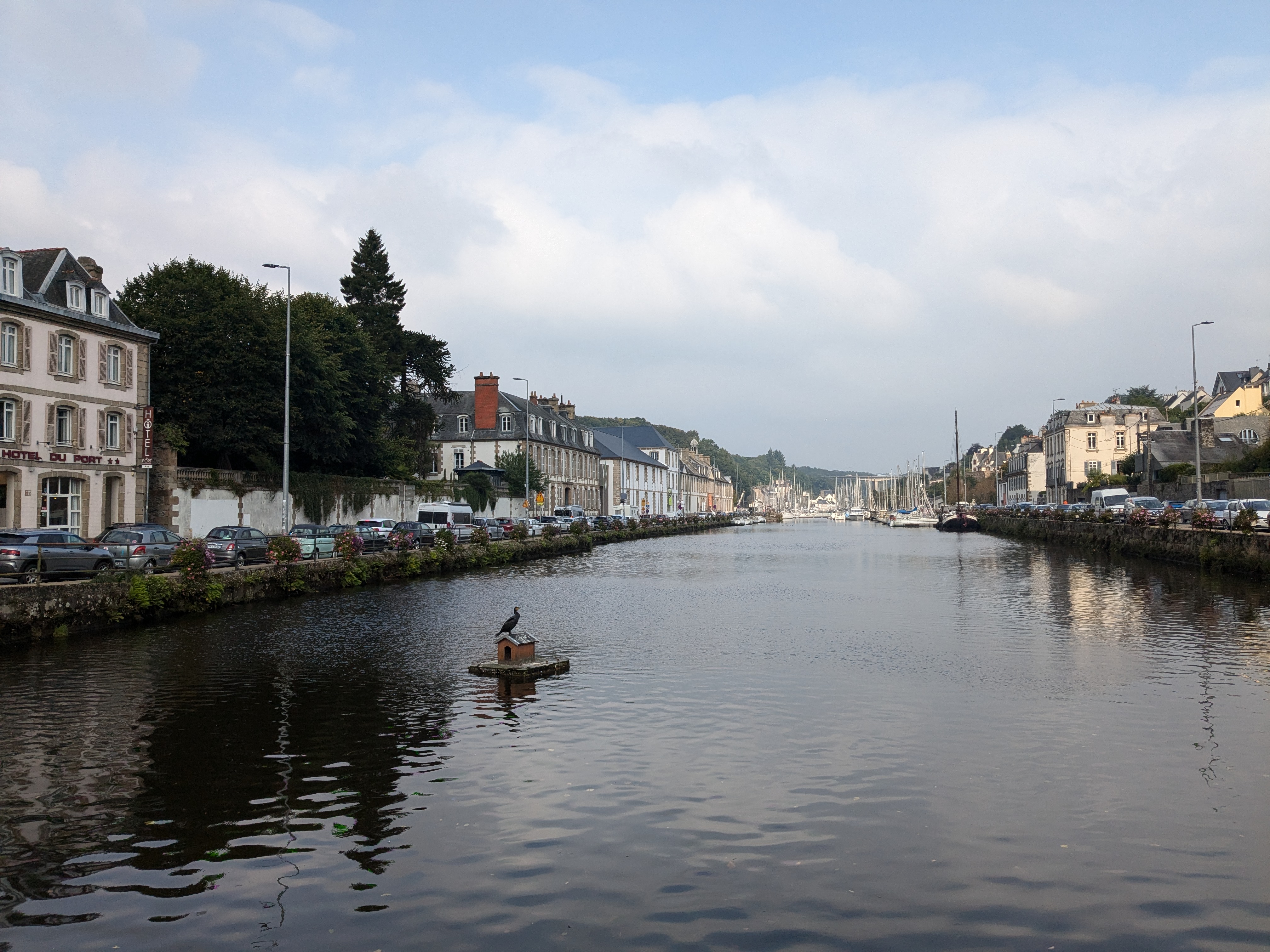 Arrivée sur le port de Morlaix
