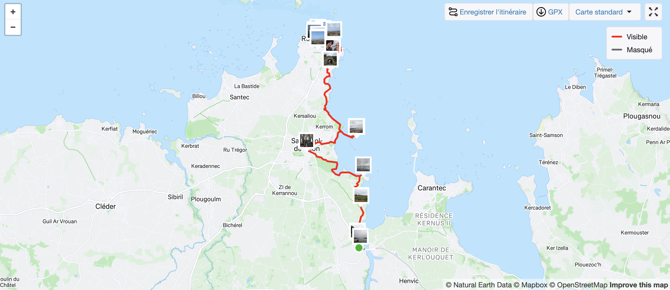 Trace GPX du jour 9